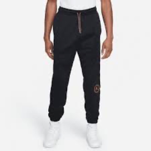 NIKE AIR JORDAN SPORT DNA HBR TRICOT PANTS BLACK brand new - Picture 2 of 3